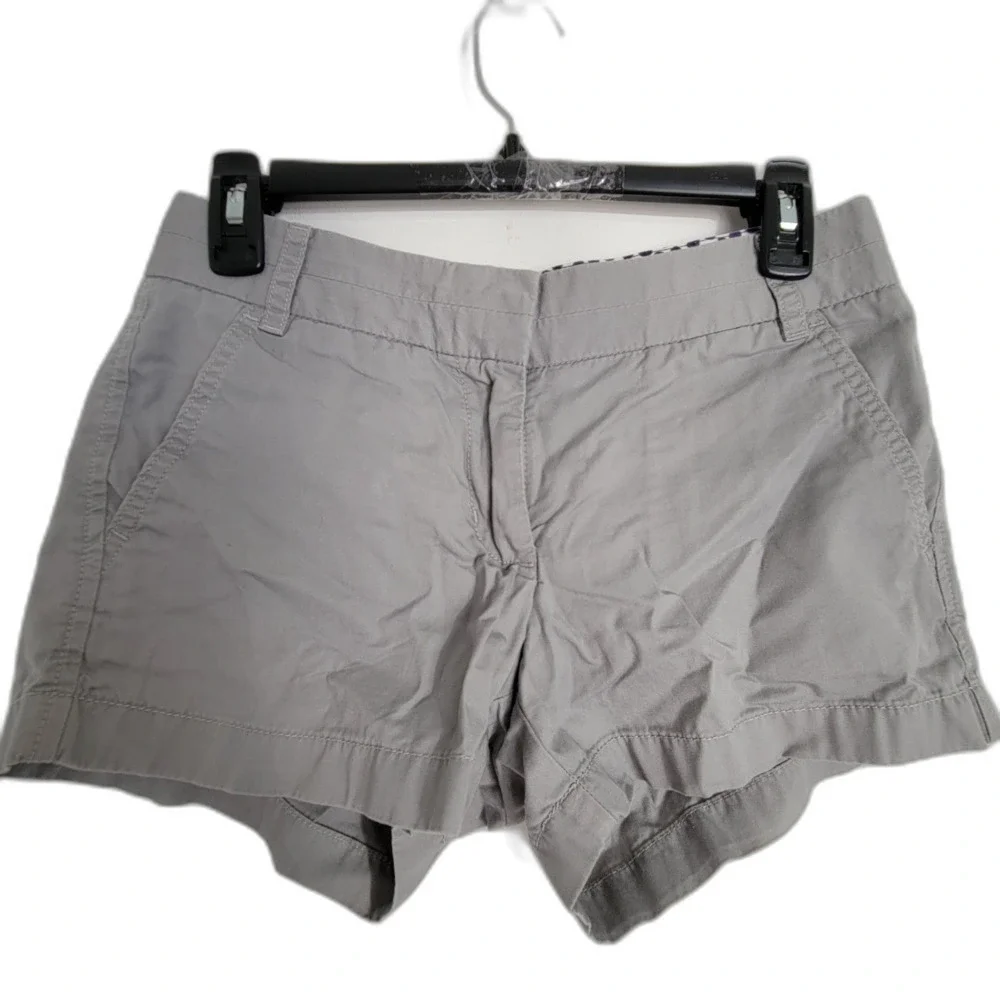 J. Crew Chino 100% Cotton Broken-In Gray Shorts